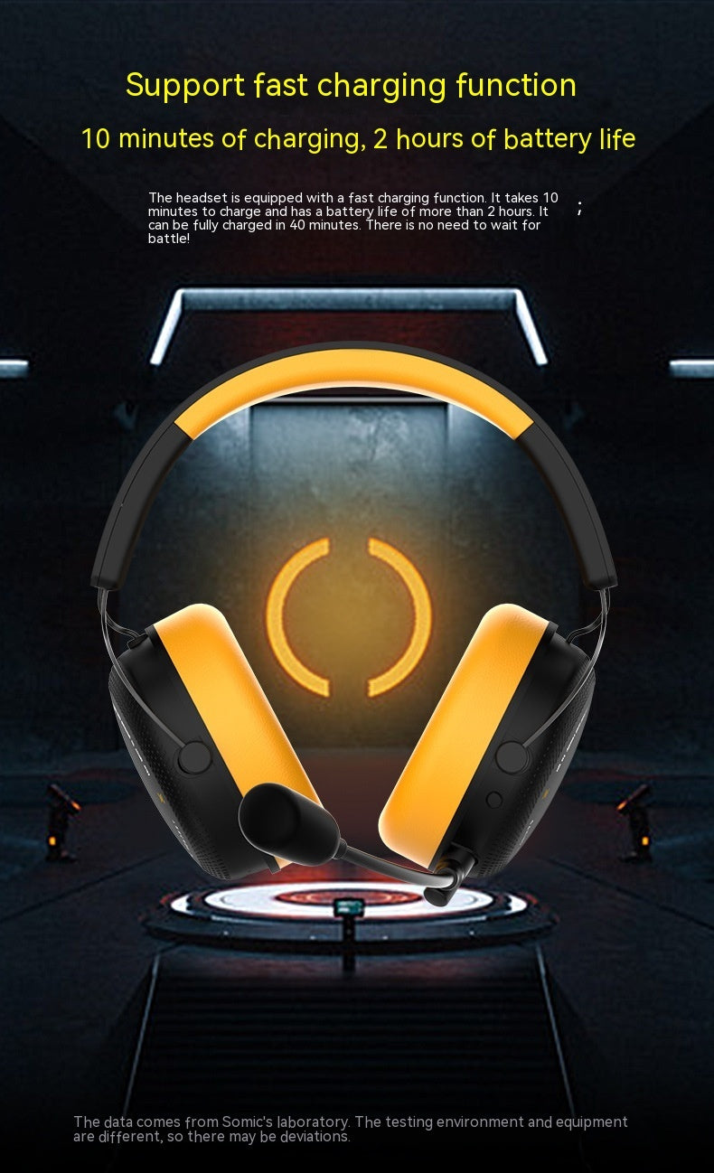 G760 Wireless Gaming Headset 2.4G Bluetooth 3-Mode PC PS5 PS4 Xbox RGB 30H Battery