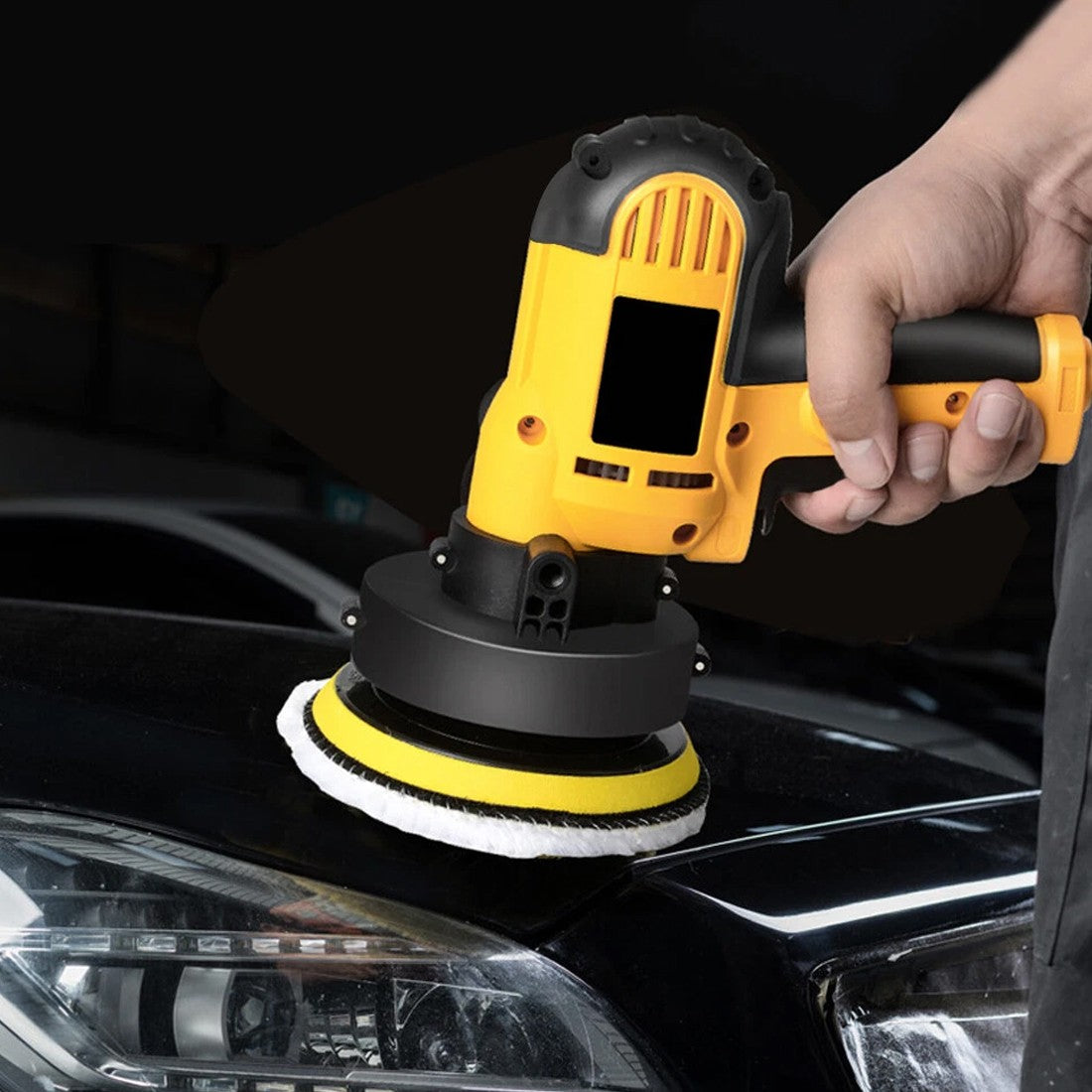 Electric Car Polisher Kit 31pcs Buffer Sander with Polishing Pads Set