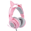 G951 RGB Cat Ear Gaming Headset – LED Over-Ear Headphones with Microphone (Cute Gaming Style)