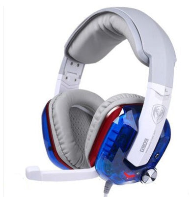 SOMIC G909 7.1 Surround Sound Gaming Headset – Wired Over-Ear Headphones with Microphone, Vibration & USB