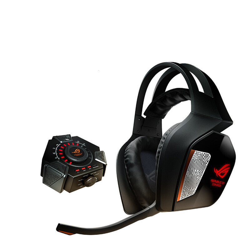 ROG Centurion LED Gaming Headset with Microphone – Wired Over-Ear Headphones for Immersive Sound