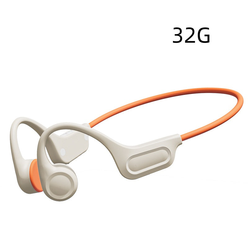 Bone-conduction swimming headphones IPX-8 PRO7  with 32gb of storage and long battery life