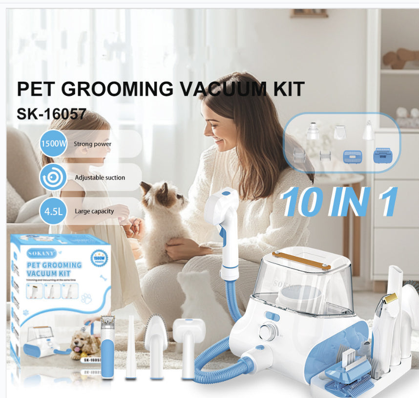 Fur Master Pro™ Grooming Kit    All-in-One Pet Grooming Vacuum System