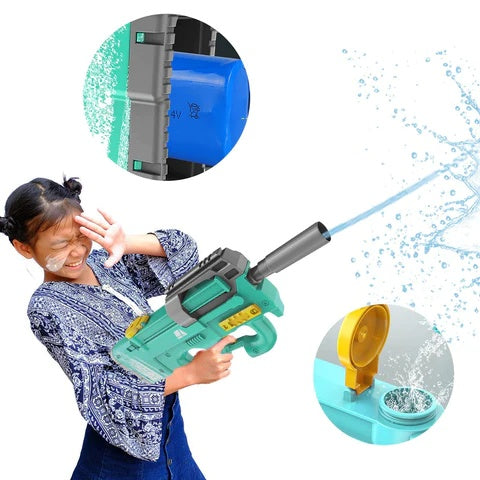 Electric Water Gun P90 High Power Rechargeable Water Blaster for Kids & Adults
