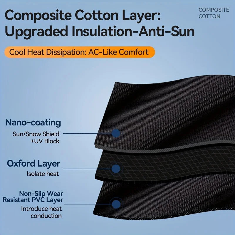 MAGNETIC CAR WINDSHIELD SNOW COVER SHIELD AGAINST ICE FROST AND UV