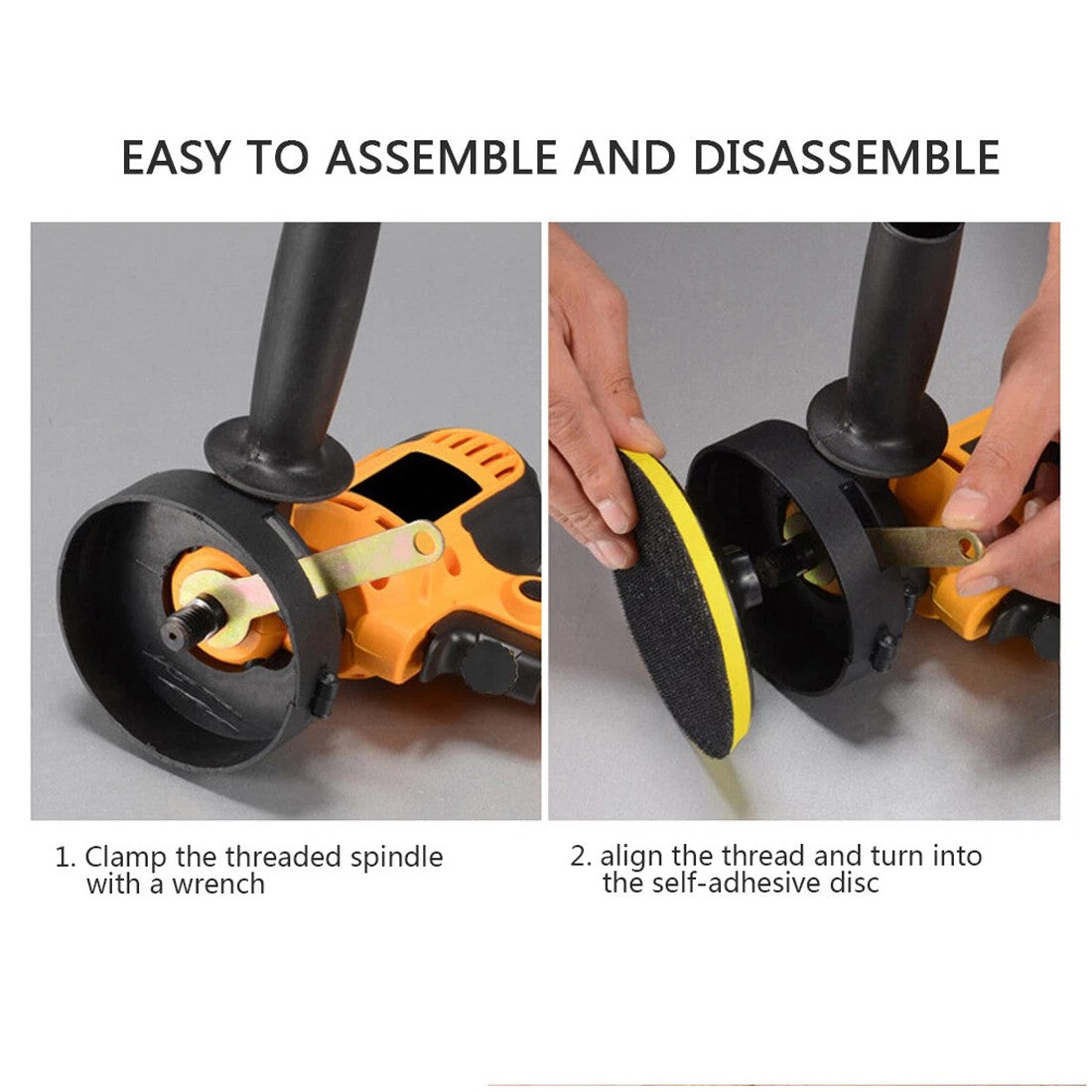 Electric Car Polisher Kit 31pcs Buffer Sander with Polishing Pads Set