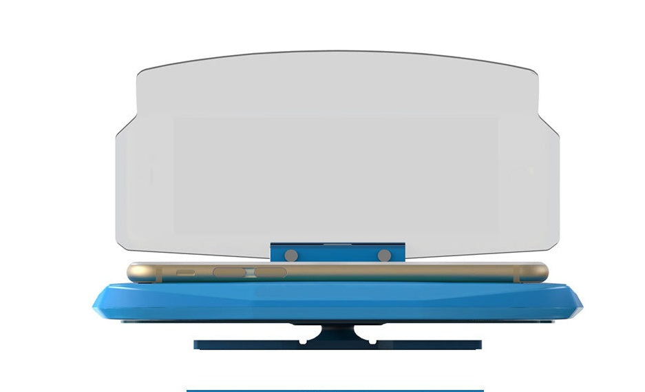 Car HUD Heads Up Display for Smartphone Navigation Anti-Slip Dashboard Mount