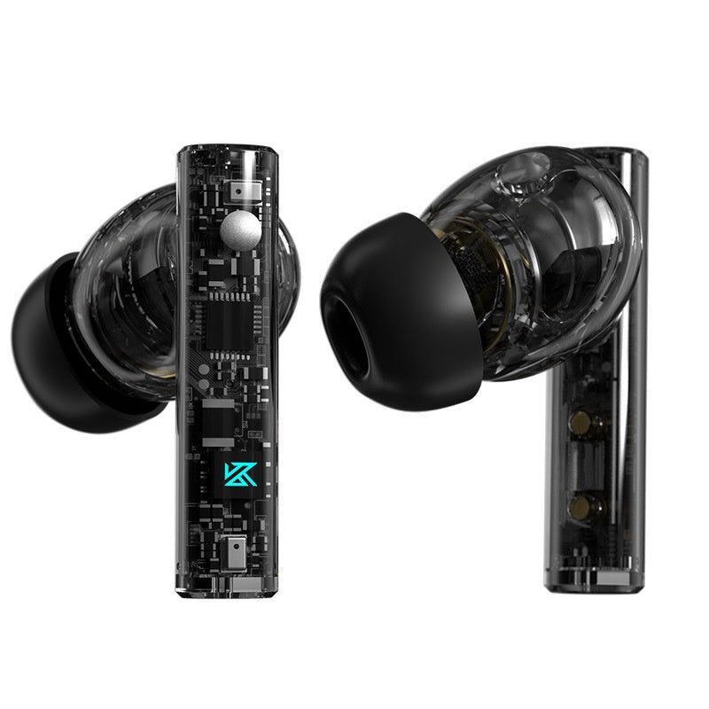 KZ Sora TWS Bluetooth 5.4 HiFi Earbuds 25H Playtime Low Latency Gaming Black