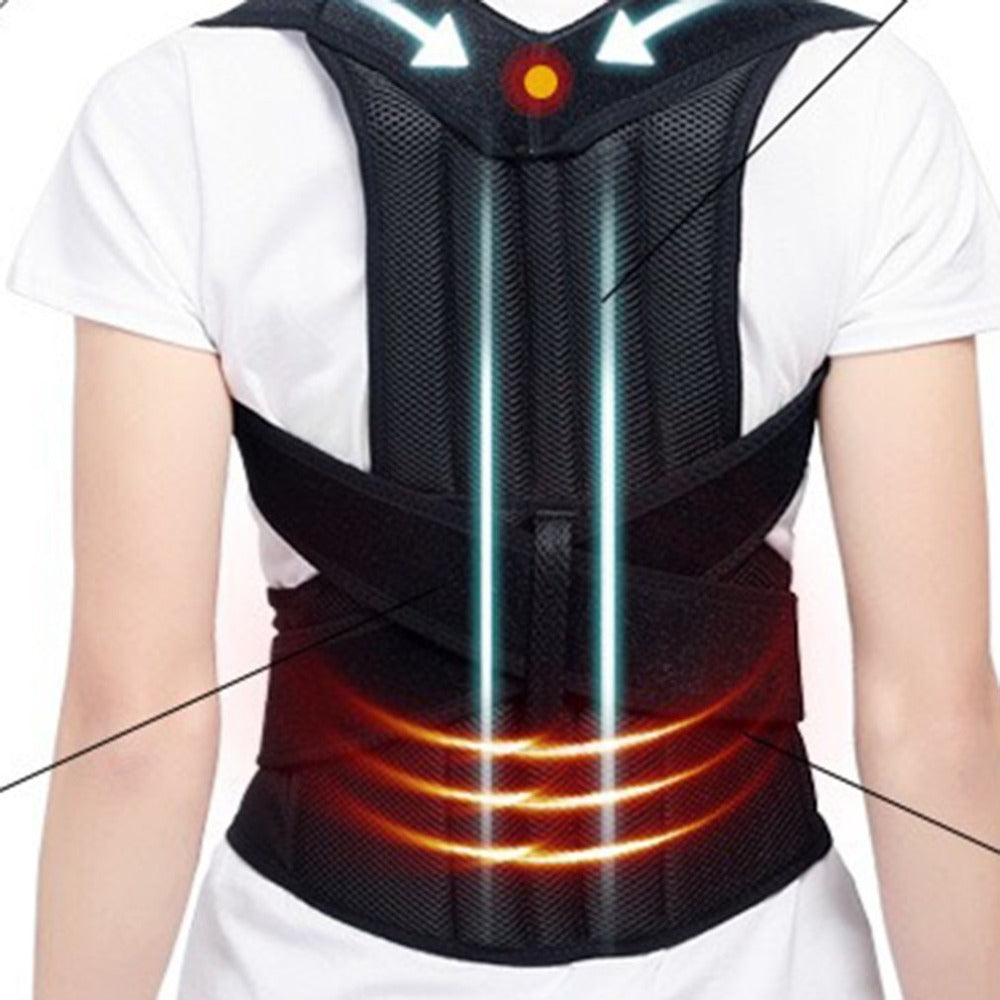 Ergonomic Posture Corrector – Adjustable Back Support