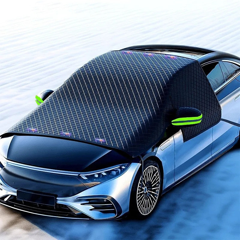 MAGNETIC CAR WINDSHIELD SNOW COVER SHIELD AGAINST ICE FROST AND UV