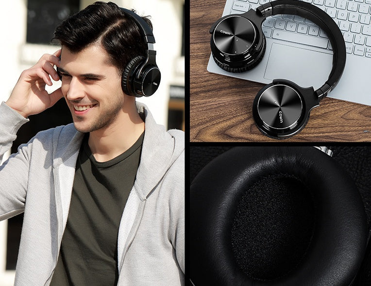 E7 Pro [Upgrade Version] Active Noise Cancelling Headphones Bluetooth Headphones Wireless