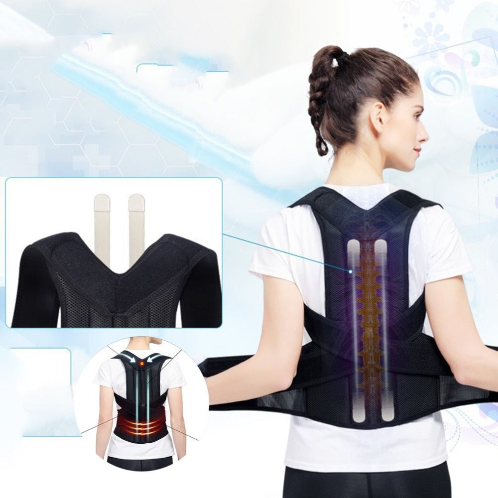 Ergonomic Posture Corrector – Adjustable Back Support