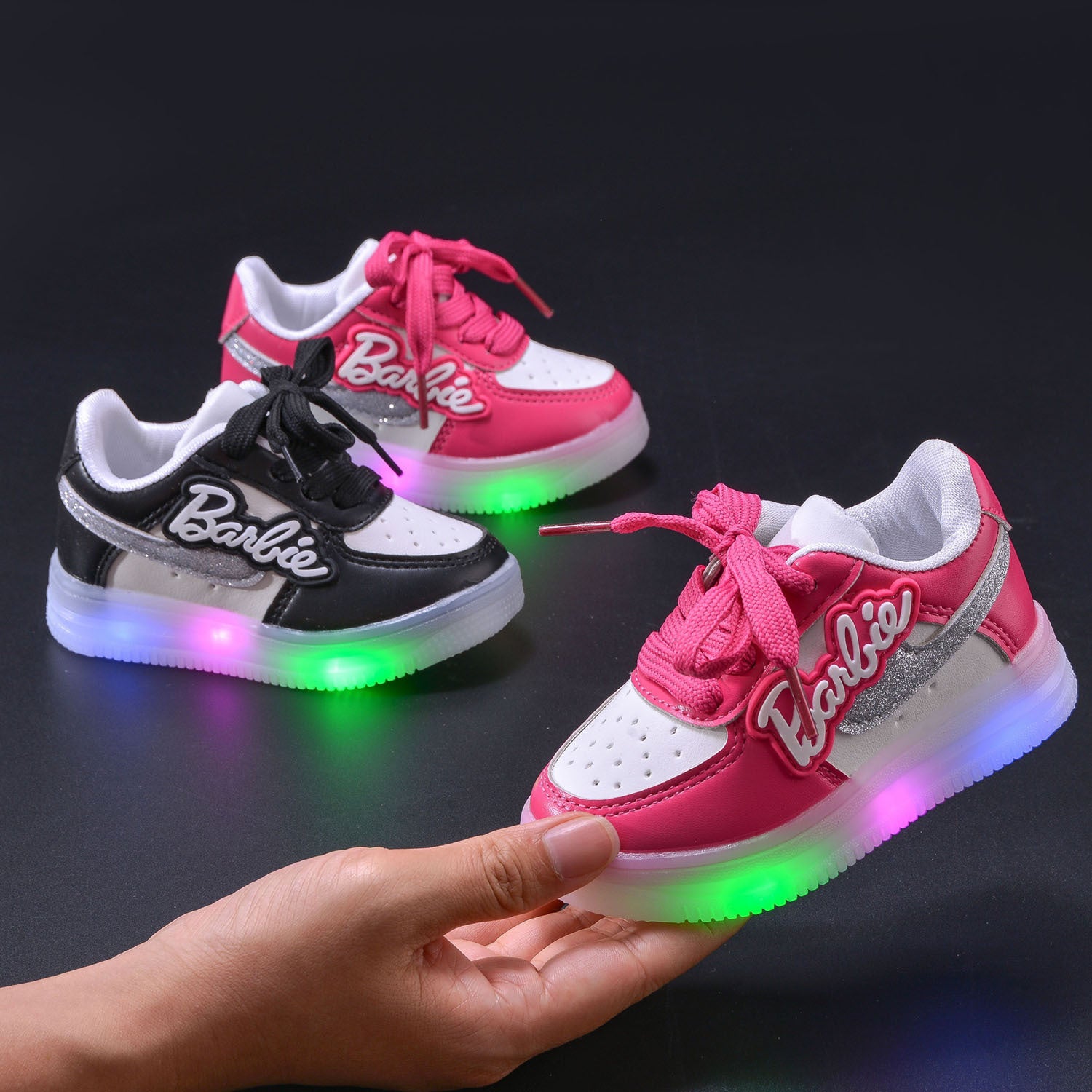 Kids LED Light-Up Sneakers – Glow Shoes for  Girls