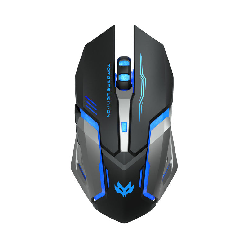 Wireless RGB Gaming Mouse Silent Click 2.4GHz Rechargeable Ergonomic