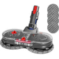 Electric Rotating Mop Head Attachment with Water Tank for V7 V8 V10 V11 V15 Vacuum Cleaners