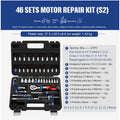 Professional Socket Ratchet Wrench Set Heavy Duty Tool Kit with Case
