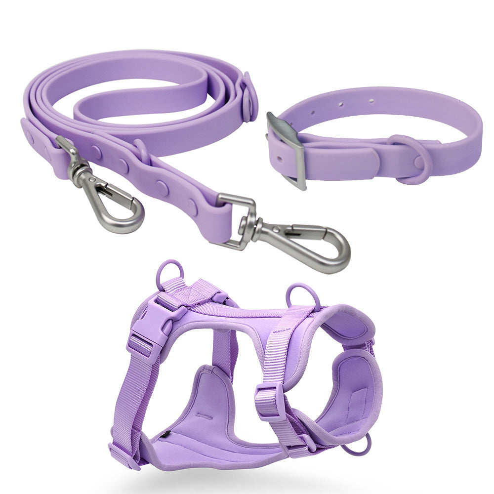 No-Pull Dog Collar & Leash Set – Comfortable Training Control for All Dogs