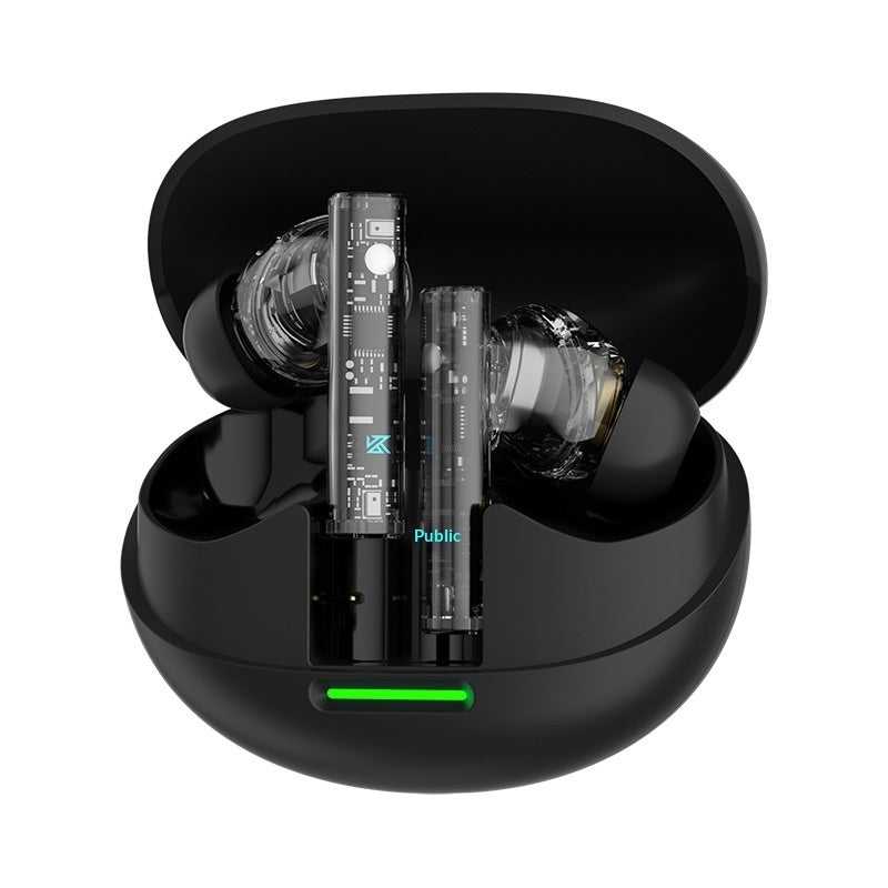 KZ Sora TWS Bluetooth 5.4 HiFi Earbuds 25H Playtime Low Latency Gaming Black