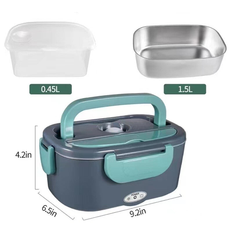 Heated Electric Lunch Box Food Warmer