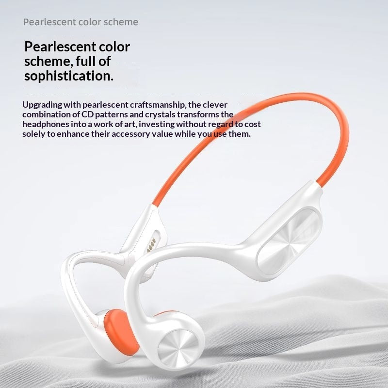 Bone-conduction swimming headphones IPX-8 PRO7  with 32gb of storage and long battery life