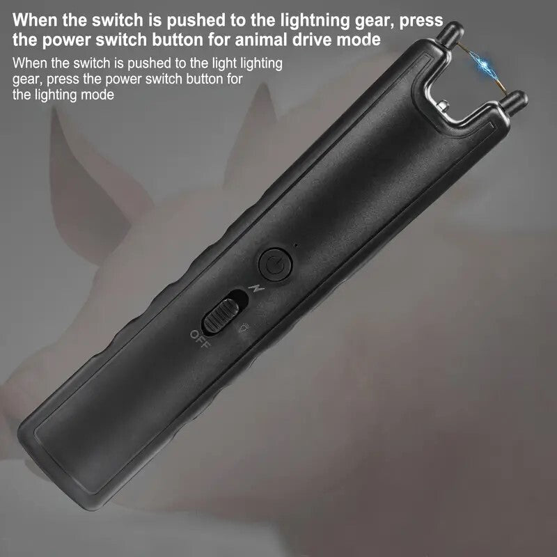 Livestock Driving Tool For Pigs, Cattle, Sheep And Cows Rechargeable, Electric