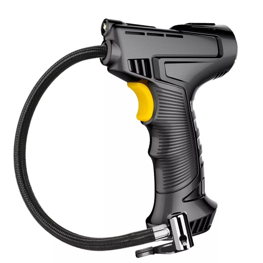 Digital Tyre Inflator Air Compressor, 12V Rechargeable Battery