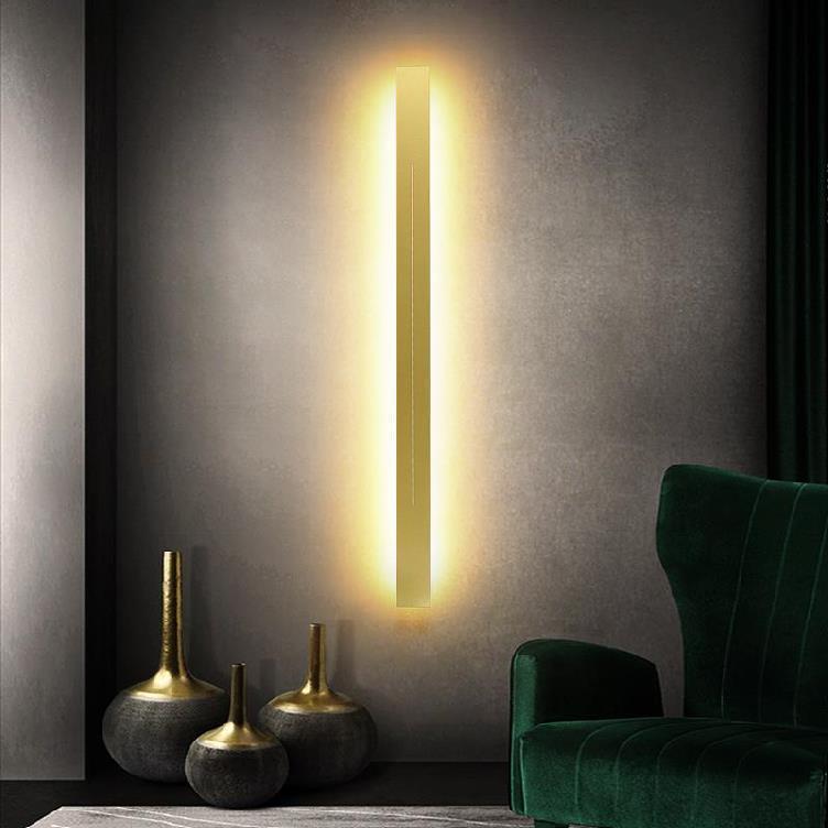 Modern Linear LED Wall Sconce – 4 Lighting Modes (Warm, Natural, White & Dimmable)